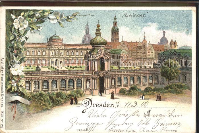 DRESDEN Elbe Zwinger