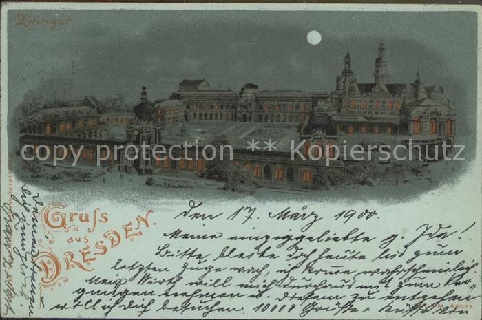 DRESDEN Elbe Zwinger