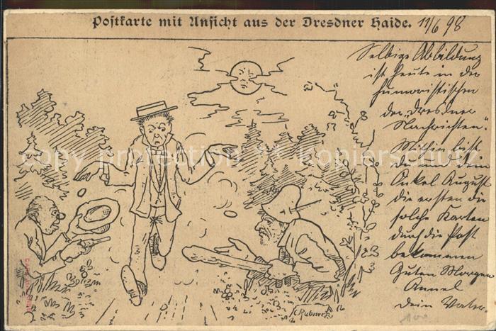 DRESDEN Elbe Dresdner Haide