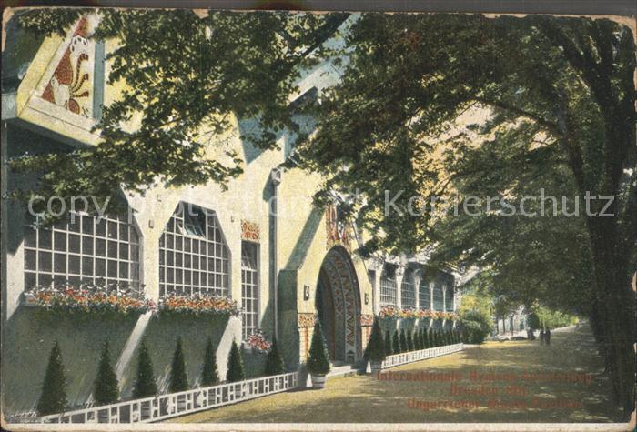 DRESDEN Elbe Ungarische Staatspavillon