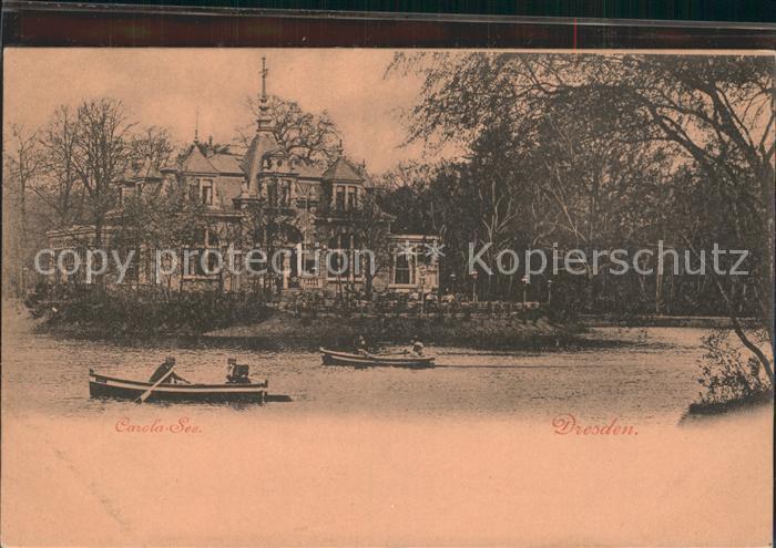 DRESDEN Elbe Carolasee