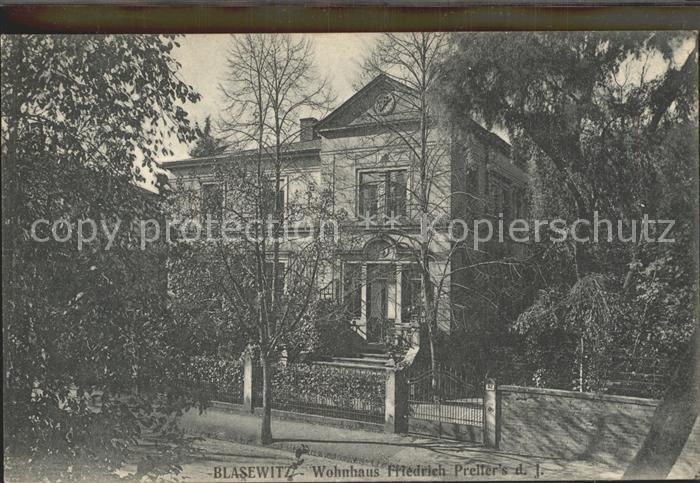 Blasewitz Dresden Wohnhaus Friedrich Prellers d J