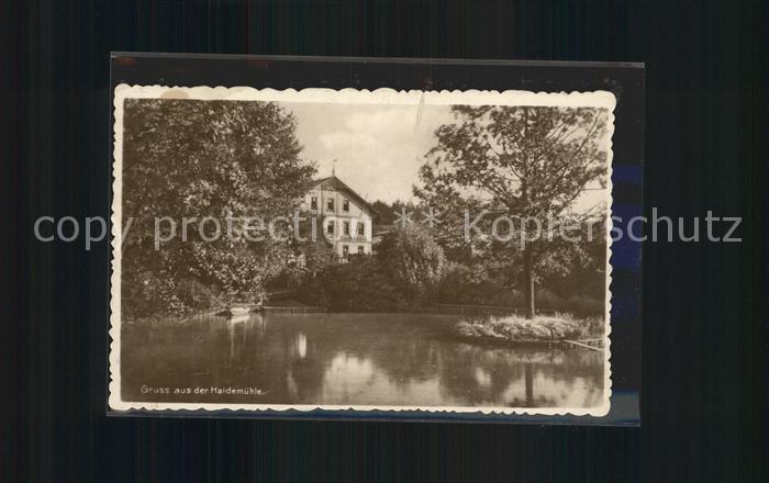 DRESDEN Elbe Haidemuehle