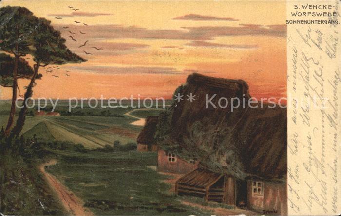 Worpswede Sonnenuntergang