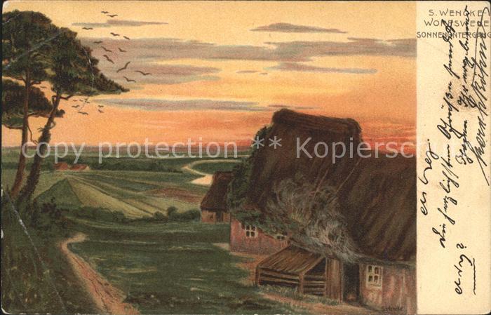 Worpswede Sonnenuntergang