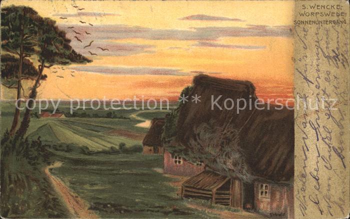 Worpswede Sonnenuntergang