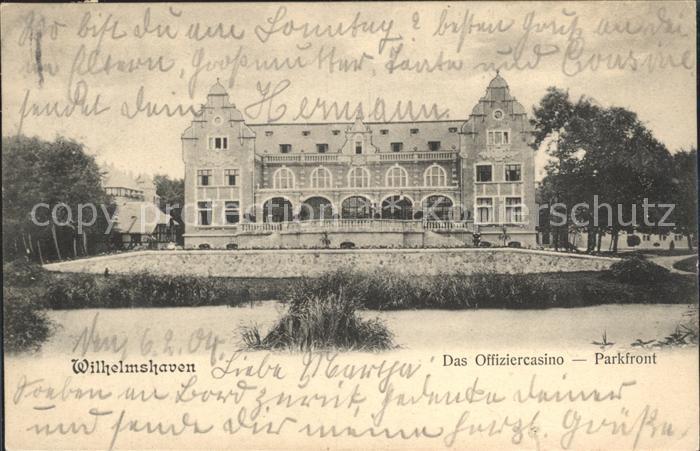 Wilhelmshaven  CITY Das Offizierscasino Parkfront