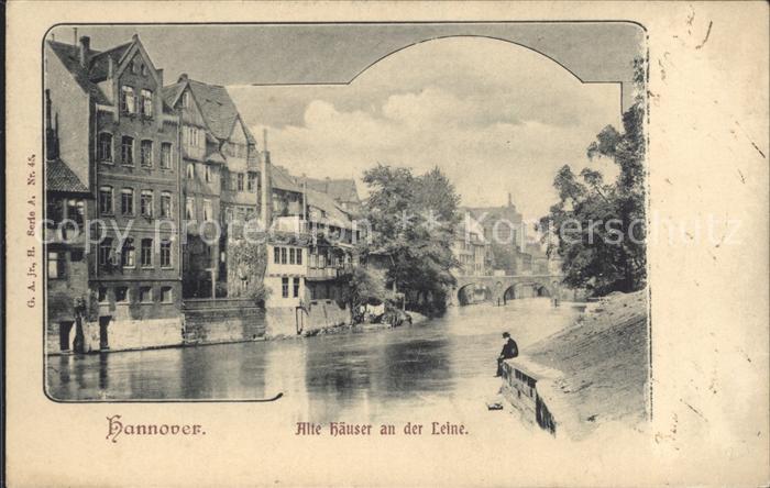 HANNOVER  CITY Alte Haeuser an der Leine