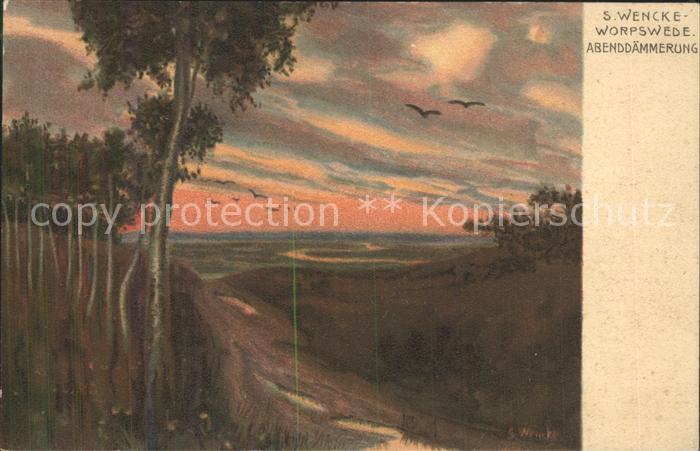 Worpswede Abenddaemmerung