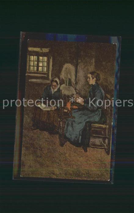 Worpswede Am Spinnrocken