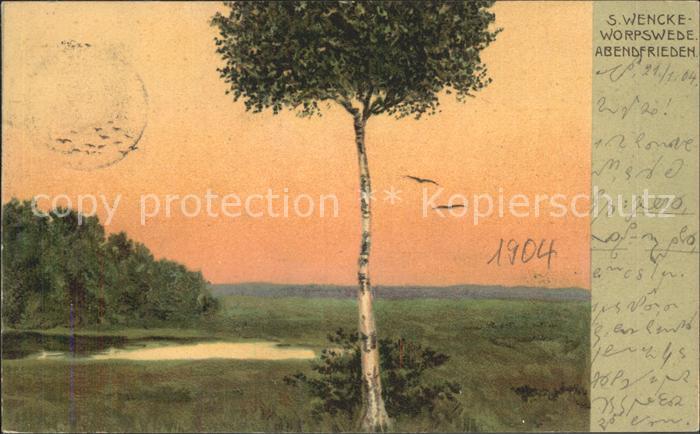 Worpswede Abendfrieden