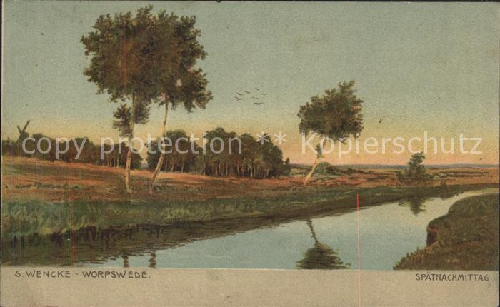 Worpswede Spaetnachmittag