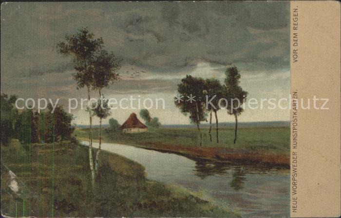 Worpswede Vor dem Regen