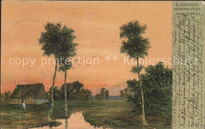 Worpswede morgenrot