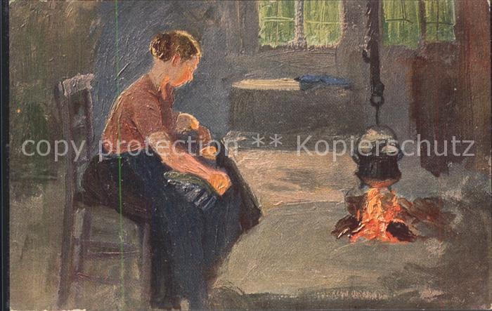 Worpswede Junge Mutter