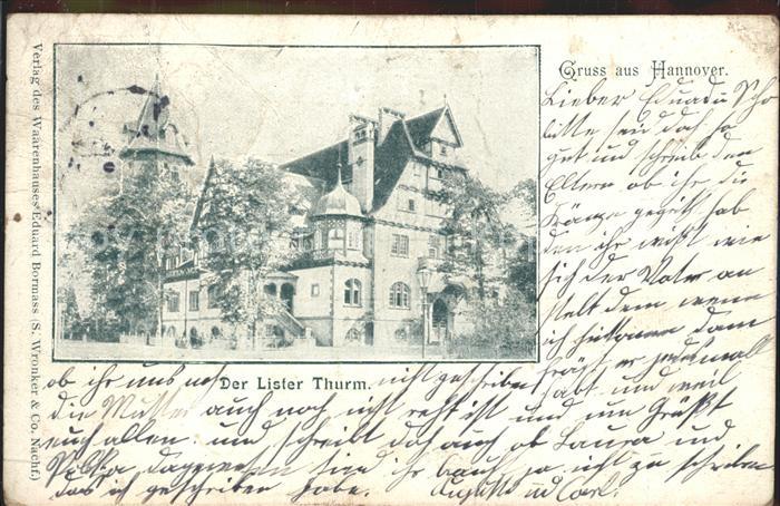 HANNOVER  CITY Der Lister Turm