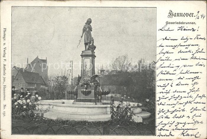 HANNOVER  CITY Goseriedebrunnen