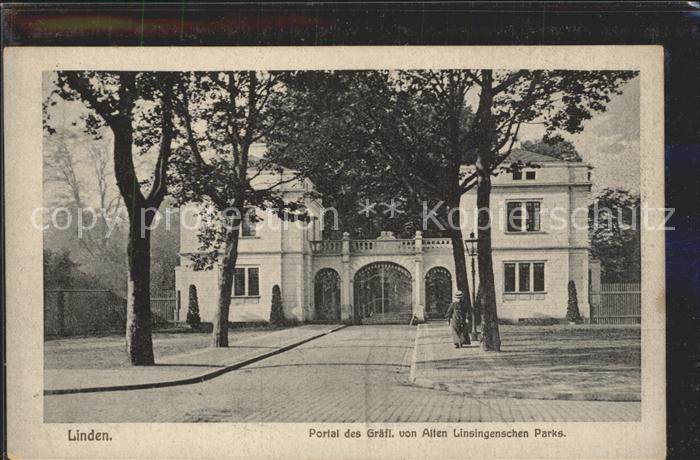 Linden Hannover Portal Graeflich von Alten Linsingenschen Parks