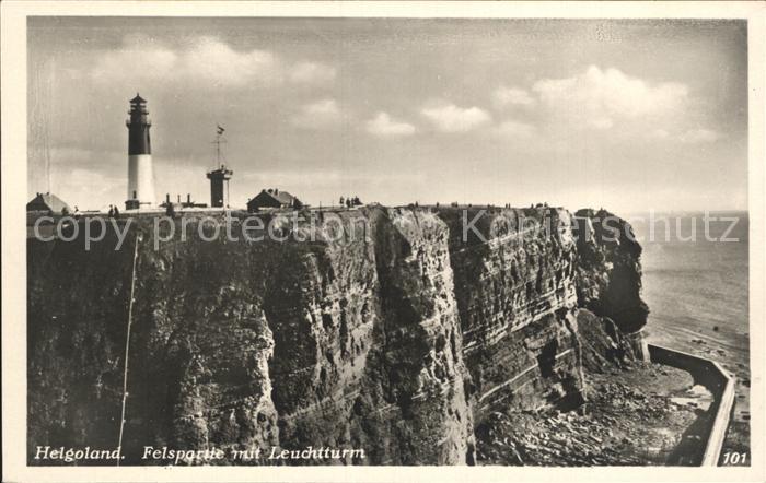 Leuchtturm Lighthouse Helgoland Felspartie