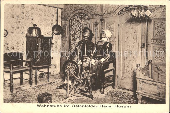 Spinnrad Wohnstube Ostenfelder Haus Husum