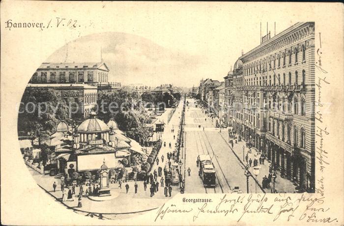 Strassenbahn Hannover Georgstrasse