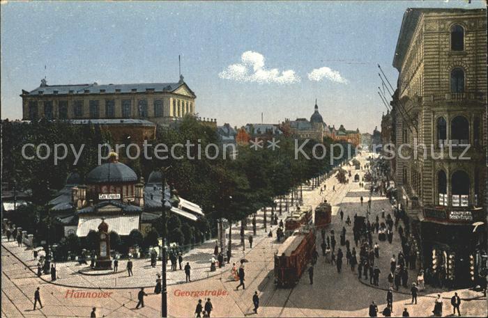 Strassenbahn Hannover Georgstrasse