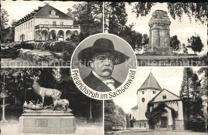 Bismarck Friedrichsruh Sachsenwald Schloss Bisma