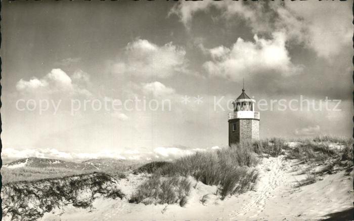 Leuchtturm Lighthouse Dunenleuchtfeuer Kampen Sylt