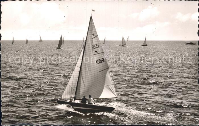 Segelboote Regatta Norderney