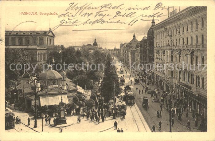 Strassenbahn Hannover Georgstrasse