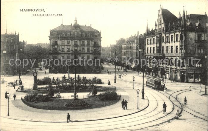 Strassenbahn Hannover Aegidientorplatz
