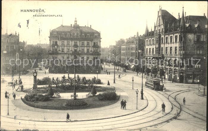 Strassenbahn Hannover Aegidientorplatz