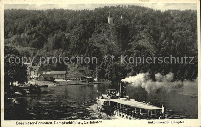 Dampfer Seitenrad Bad Karlshafen