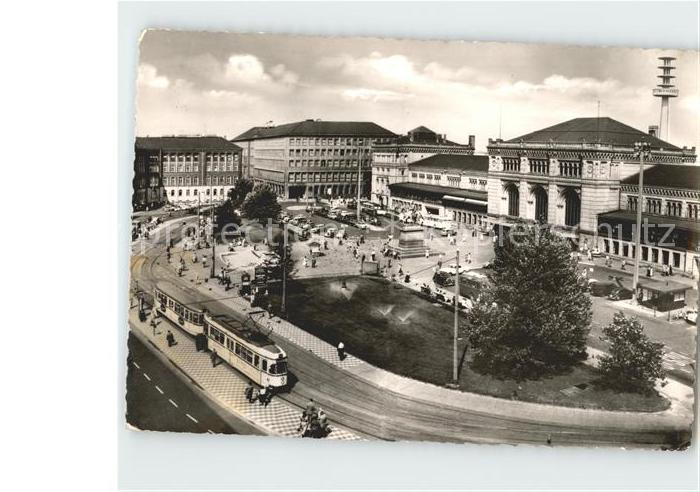 Strassenbahn Hannover Ernst-August-Platz Hauptbahnhof