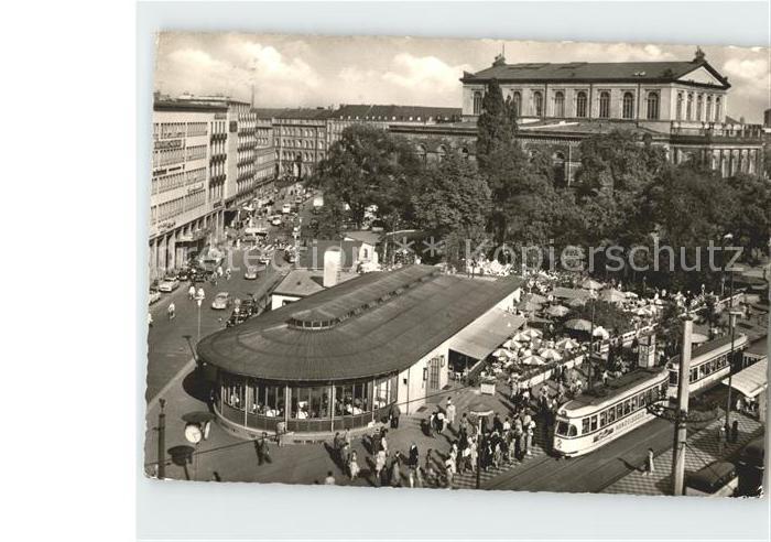 Strassenbahn Hannover Cafe am Kroepcke