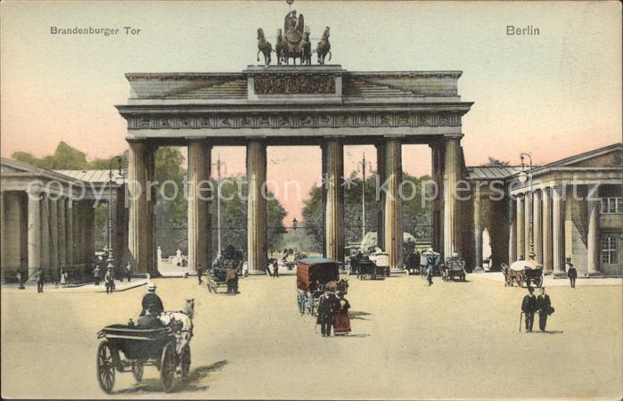 Brandenburgertor Berlin Pferdekutschen