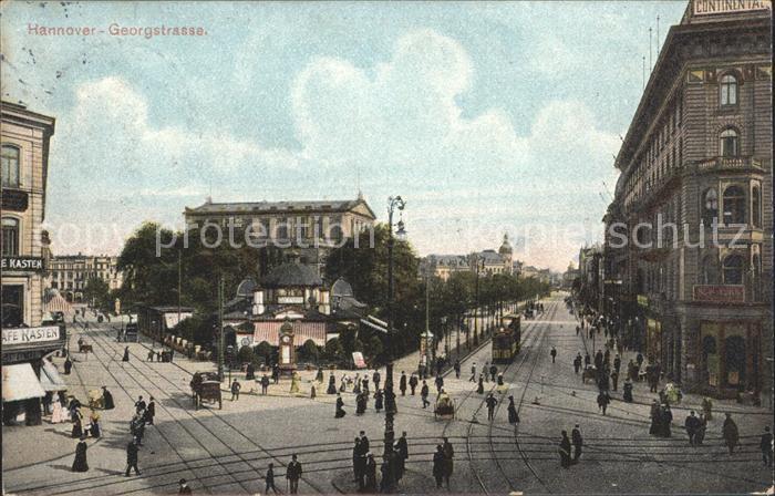 Strassenbahn Hannover Georgstrasse