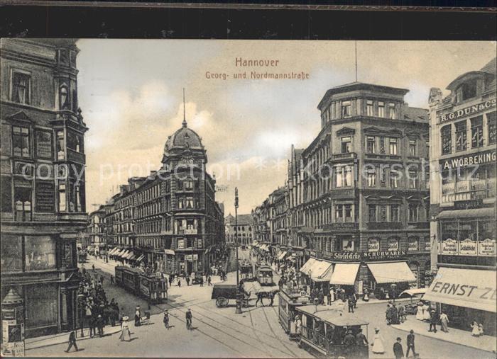 Strassenbahn Hannover Georg- und Nordmannstrasse