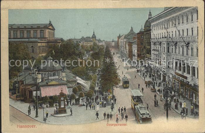 Strassenbahn Hannover Georgstrasse