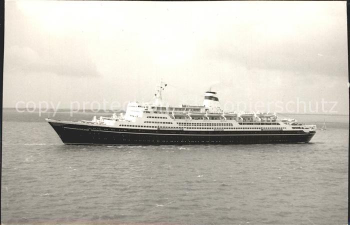 Dampfer Oceanliner Alexander Puschkin Bremerhaven