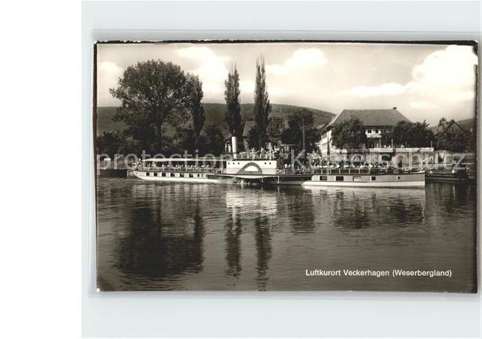 Dampfer Seitenrad Kaiser Wilhelm Veckerhagen