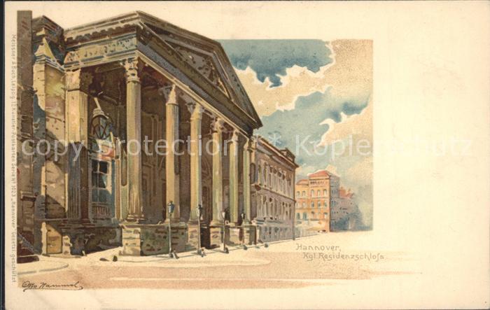 HANNOVER  CITY Koenigliches Residenzschloss