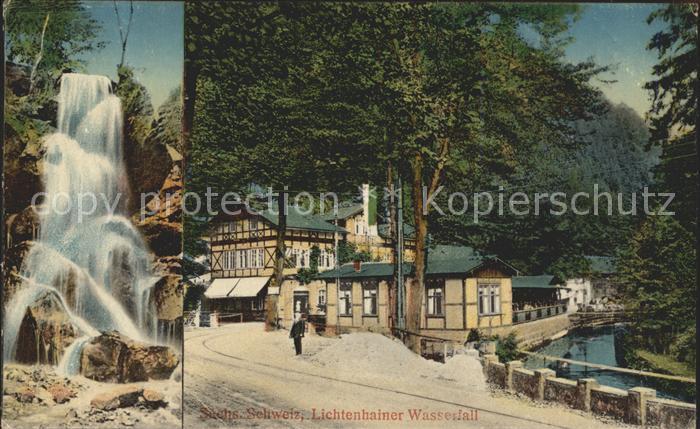 Lichtenhain Sebnitz Lichtenhainer Wasserfall