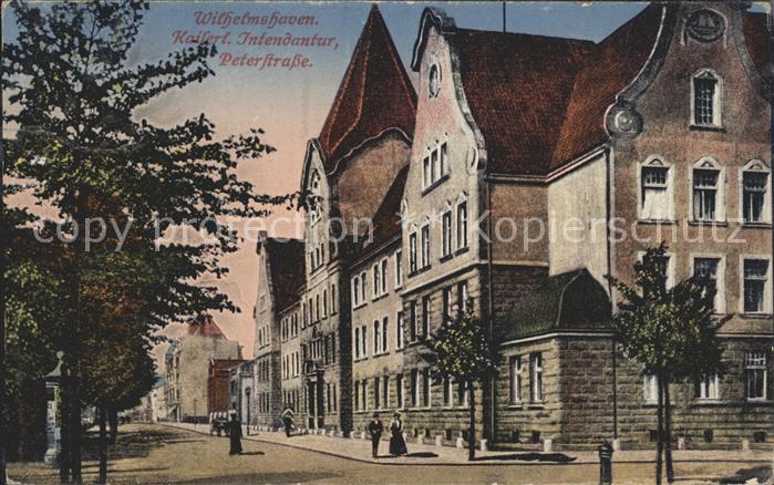 Wilhelmshaven  CITY Kaiserliche Intendantur