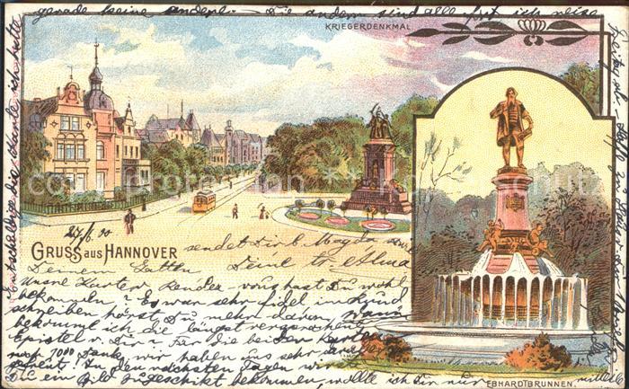 HANNOVER  CITY Kriegerdenkmal