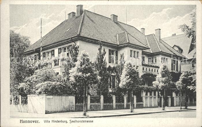 HANNOVER CITY Villa Hindenburg Seelhorststrasse