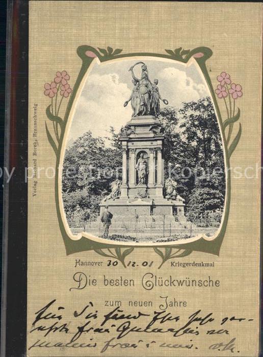 HANNOVER  CITY Kriegerdenkmal