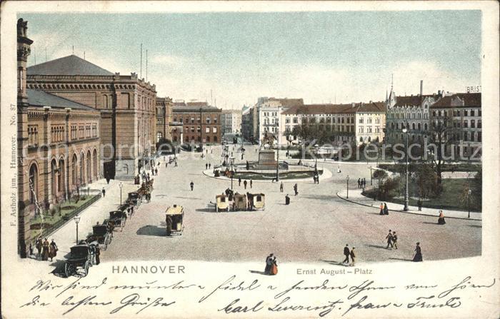 HANNOVER  CITY Ernst August Platz
