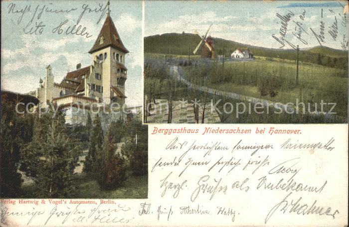 HANNOVER  CITY Berggasthaus Niedersachsen