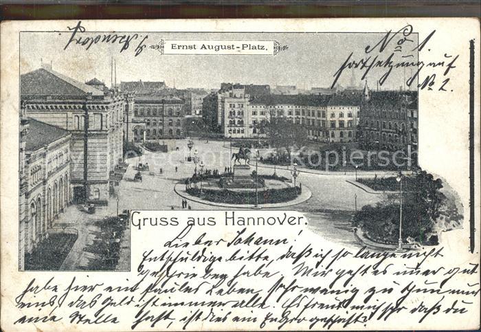 HANNOVER  CITY Ernst August- Platz